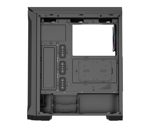 NATEC Obudowa Genesis Irid 505 z oknem, ARGB, USB 3.0 NPC-1518 - 633846 - zdjęcie 4
